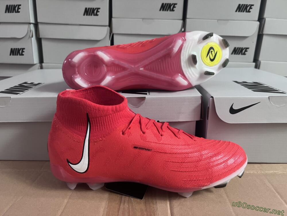 Men's Nike Phantom Luna Elite FG Football Boots - Pink/White/Black