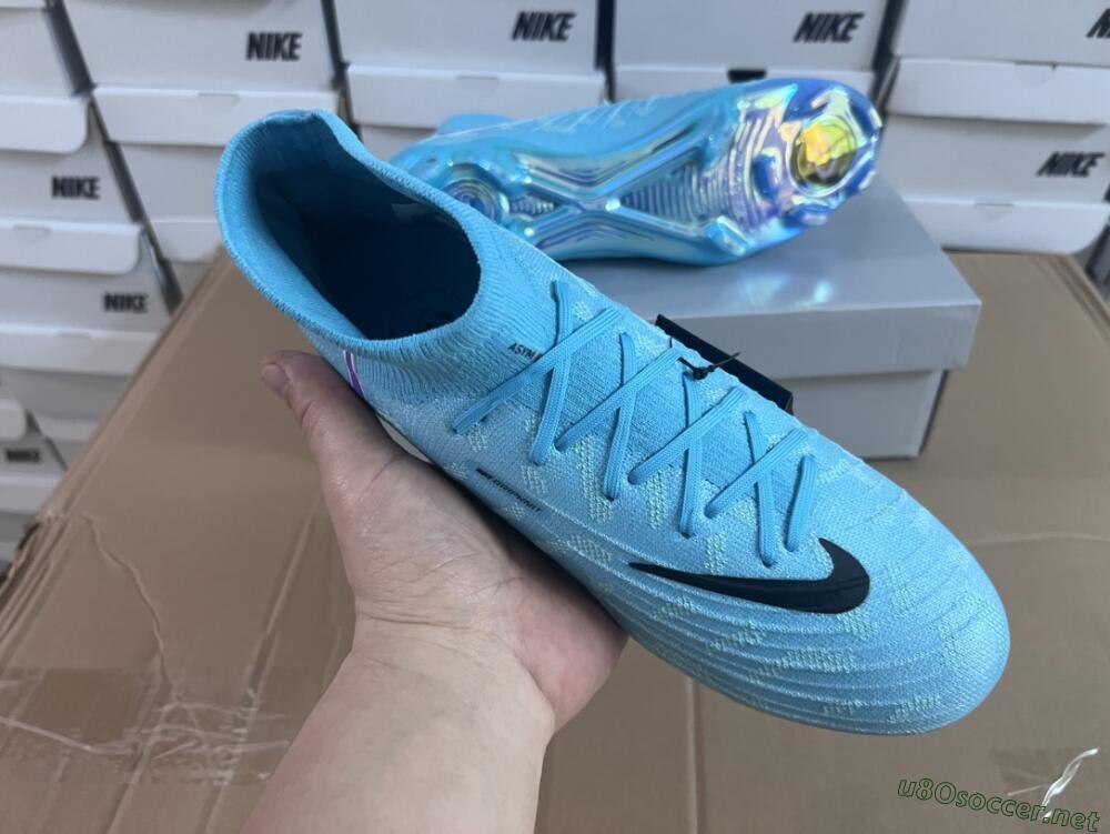 Men's Nike Phantom Luna Elite FG Football Boots - Blue/Purple/White