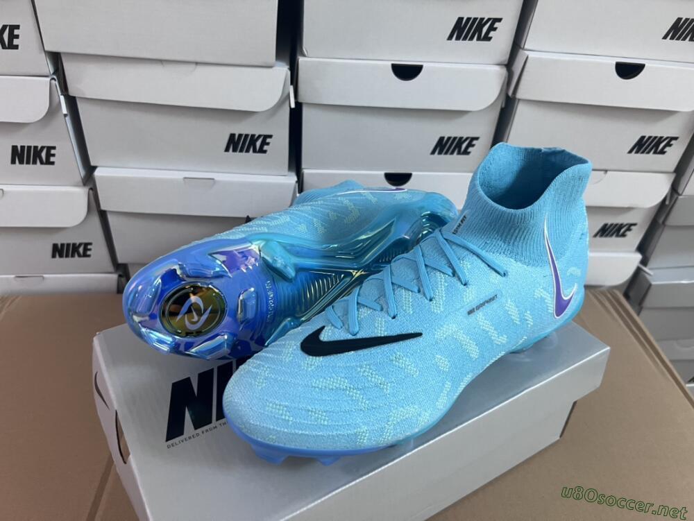 Men's Nike Phantom Luna Elite FG Football Boots - Blue/Purple/White