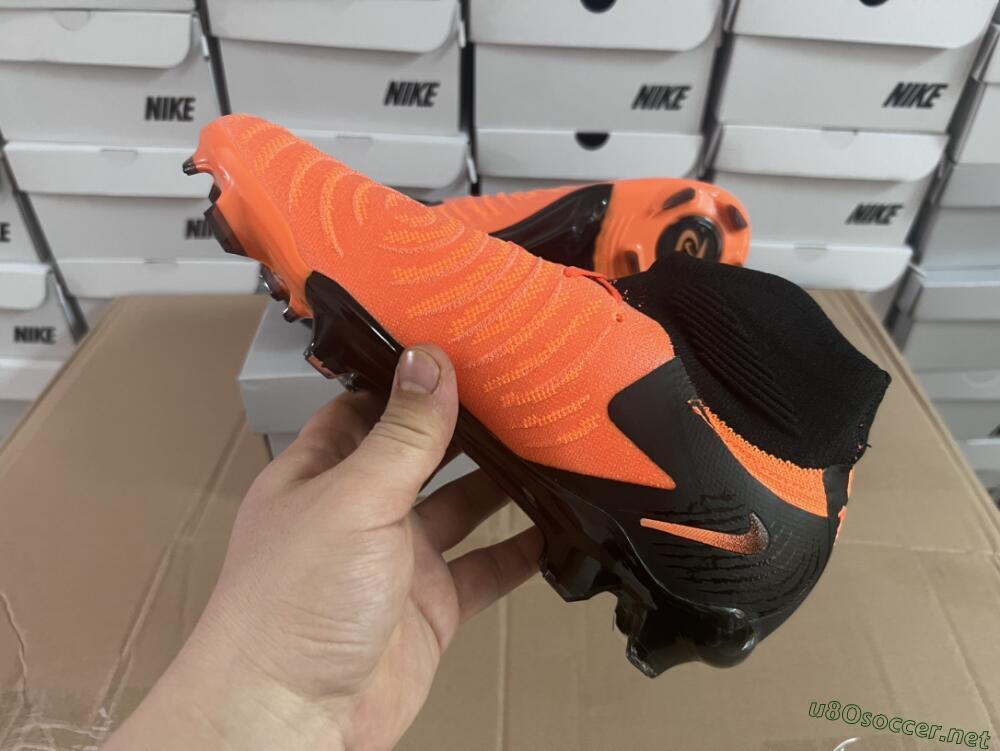 Unisex Nike Phantom Luna Elite NU FG Football Boots - Orange/Black