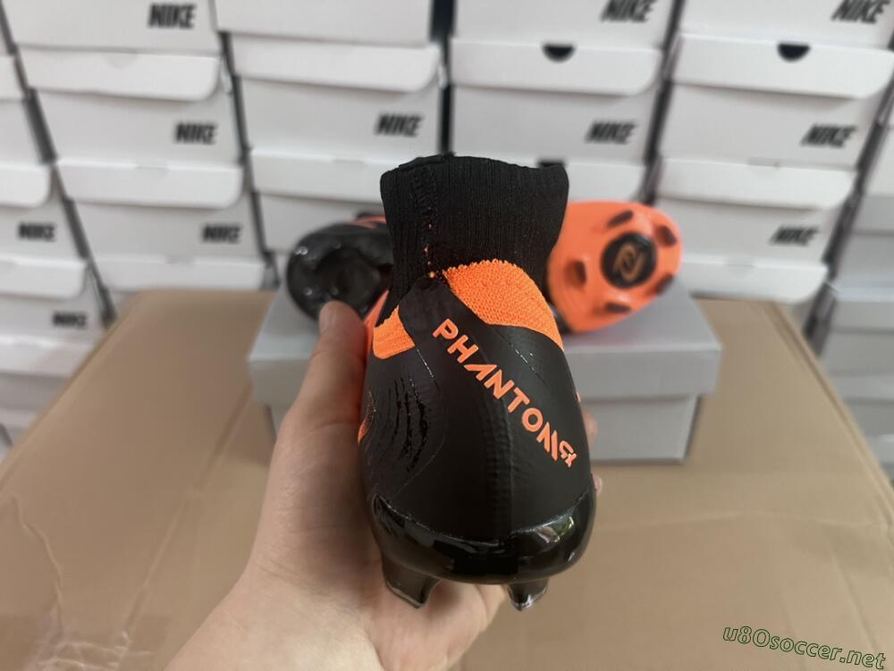 Unisex Nike Phantom Luna Elite NU FG Football Boots - Orange/Black