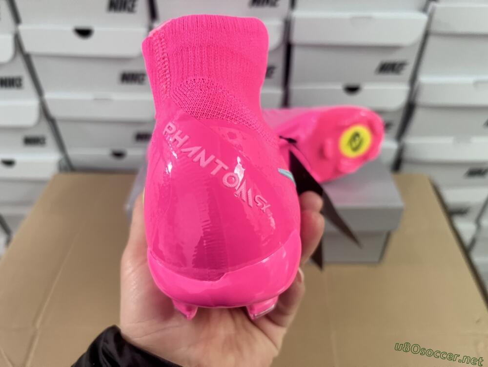 Unisex Nike Phantom Luna Elite NU FG Football Boots - Pink/Yellow/Jade