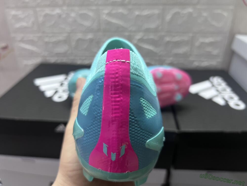 Men's Adidas X Crazyfast.1 Messi.1 FG Football Boots - Blue/Pink/Purple