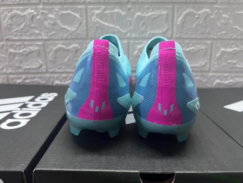 Men's Adidas X Crazyfast.1 Messi.1 FG Football Boots - Blue/Pink/Purple