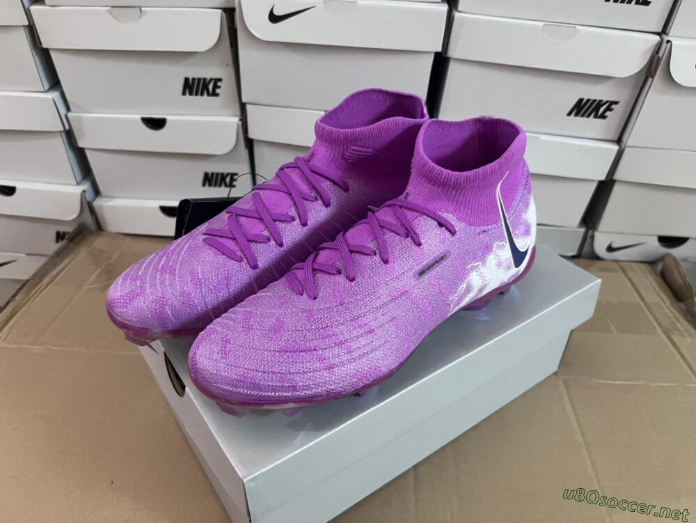 Men's Nike Phantom Luna Elite SE NU FG Football Boots - Fuchsia Dream/Barely Grape