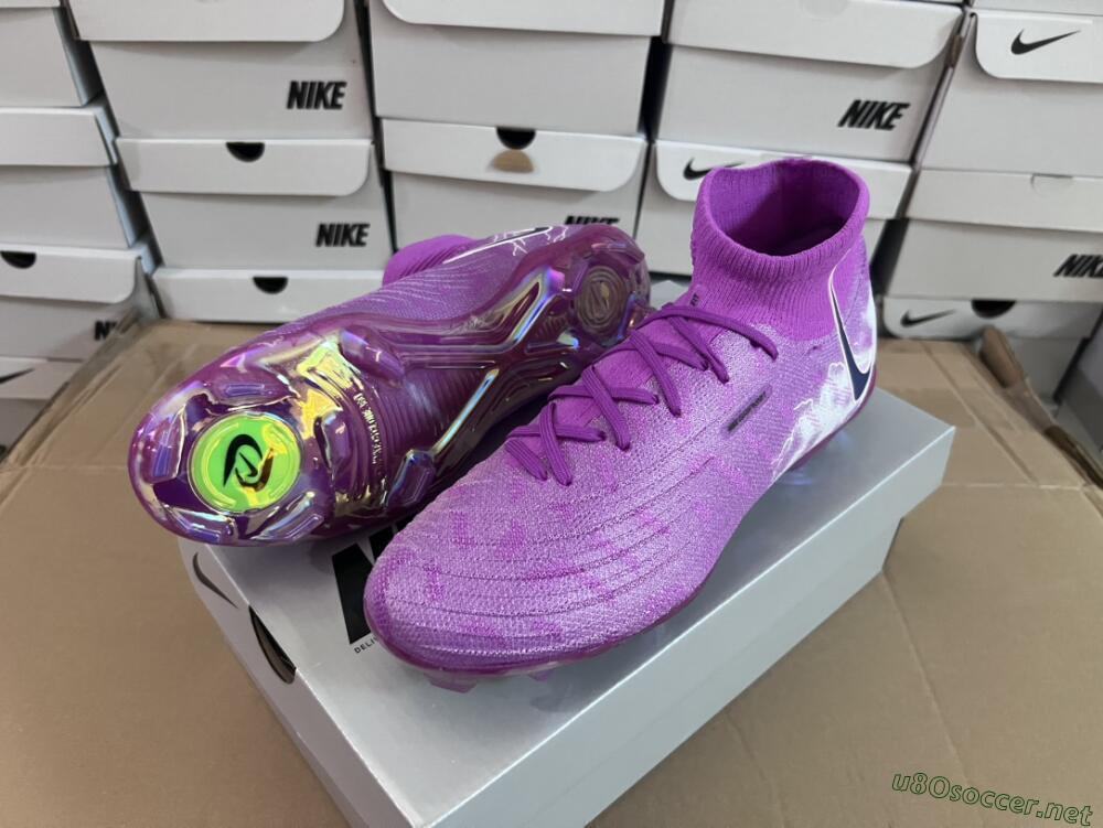 Men's Nike Phantom Luna Elite SE NU FG Football Boots - Fuchsia Dream/Barely Grape