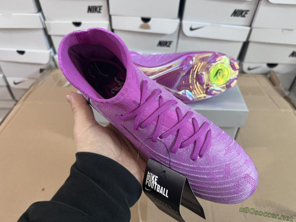 Men's Nike Phantom Luna Elite SE NU FG Football Boots - Fuchsia Dream/Barely Grape