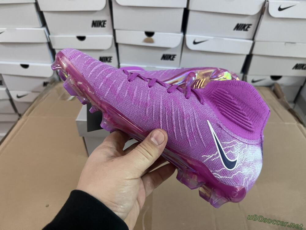 Men's Nike Phantom Luna Elite SE NU FG Football Boots - Fuchsia Dream/Barely Grape