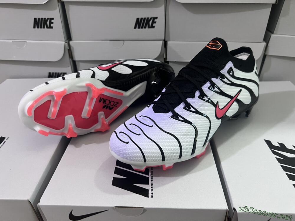Men's Nike Air Zoom Mercurial Vapor 15 Elite FG Football Boots - White/Black/Red