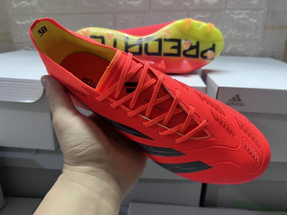 Men's Adidas Predator Accuracy.1 FG Football Boots - Red/Black/Blue