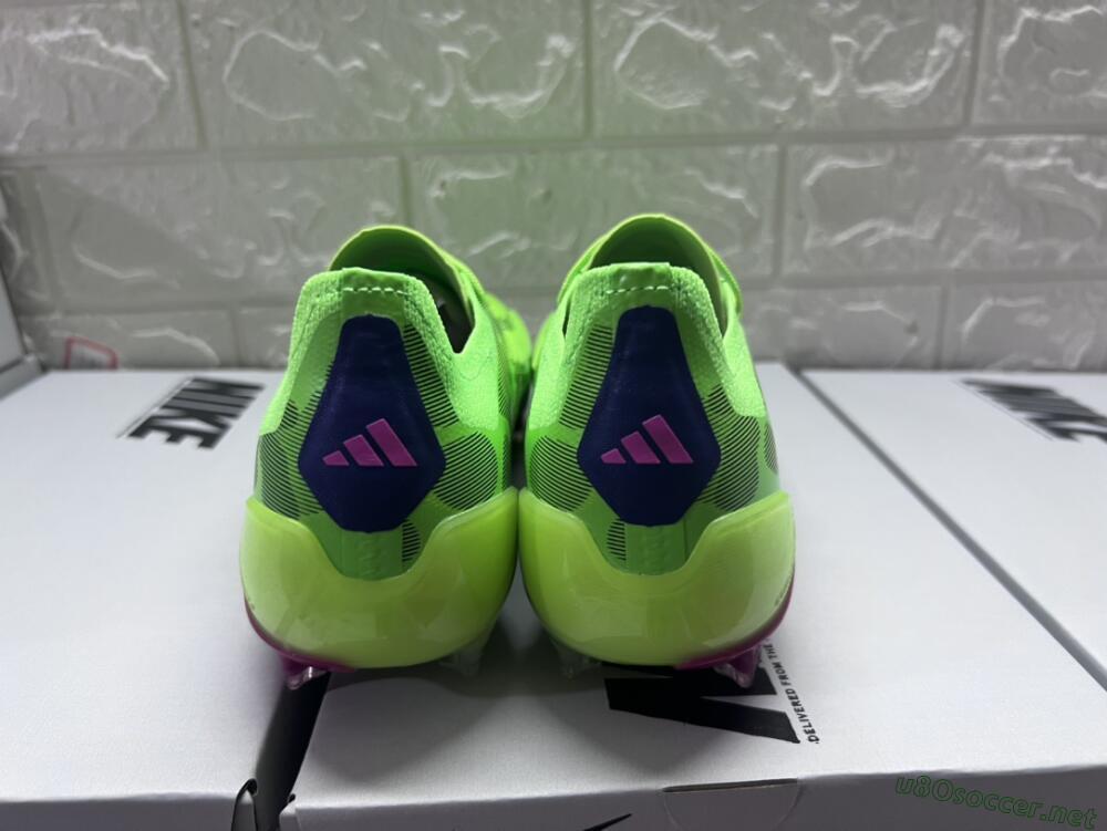 Men's Adidas Predator Accuracy.1 FG Football Boots - Green/Yellow/Purple