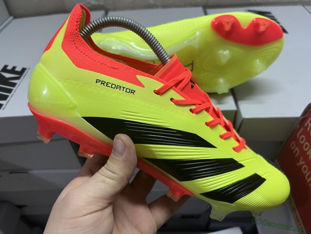 Men's Adidas Predator Accuracy.1 FG Football Boots - Green/Red/Black