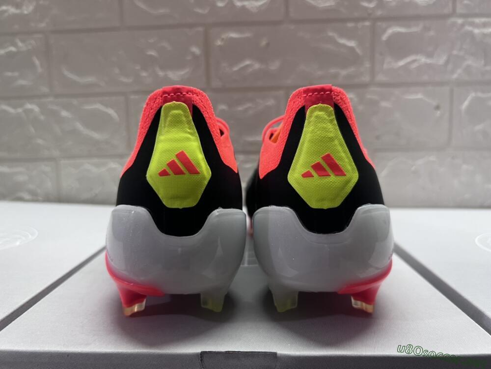 Men's Adidas Predator Accuracy.1 FG Football Boots - Black/White/Red