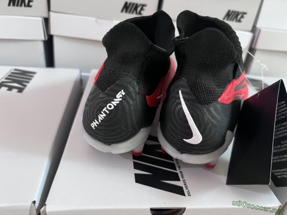 Men's Nike Phantom GX Elite FG Football Boots - Red/Black/White