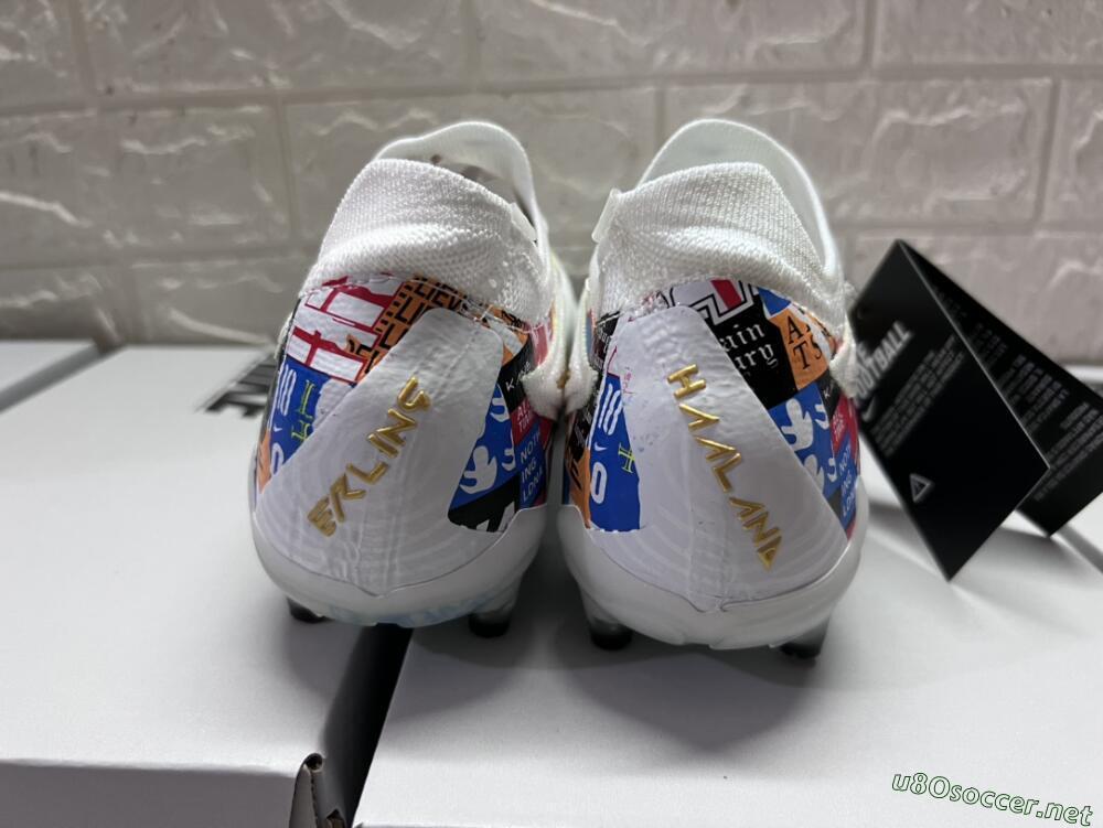 Men's Harry Kane X Nike Phantom GX Elite FG Football Boots - White/Rainbow