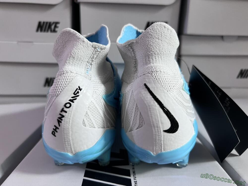 Unisex Nike Phantom GX Elite DF FG Football Boots - Blue/White/Black