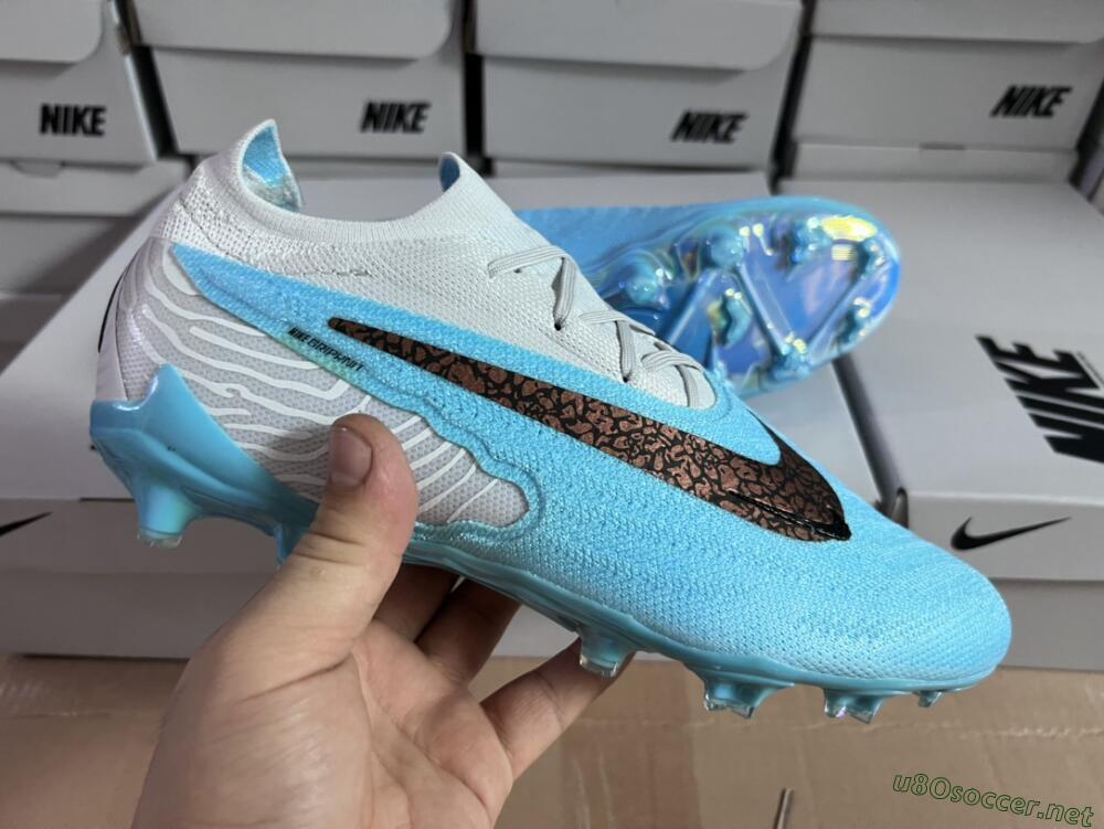 Unisex Nike Phantom GX Elite FG Football Boots - Blue/Black/White