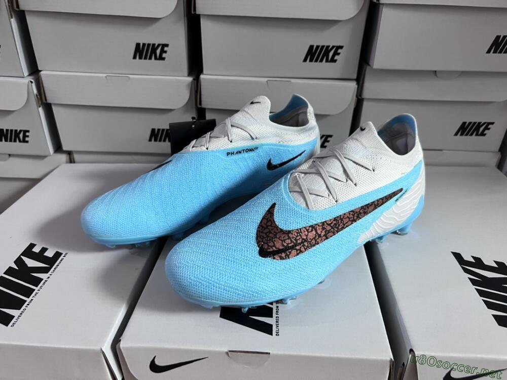 Unisex Nike Phantom GX Elite FG Football Boots - Blue/Black/White