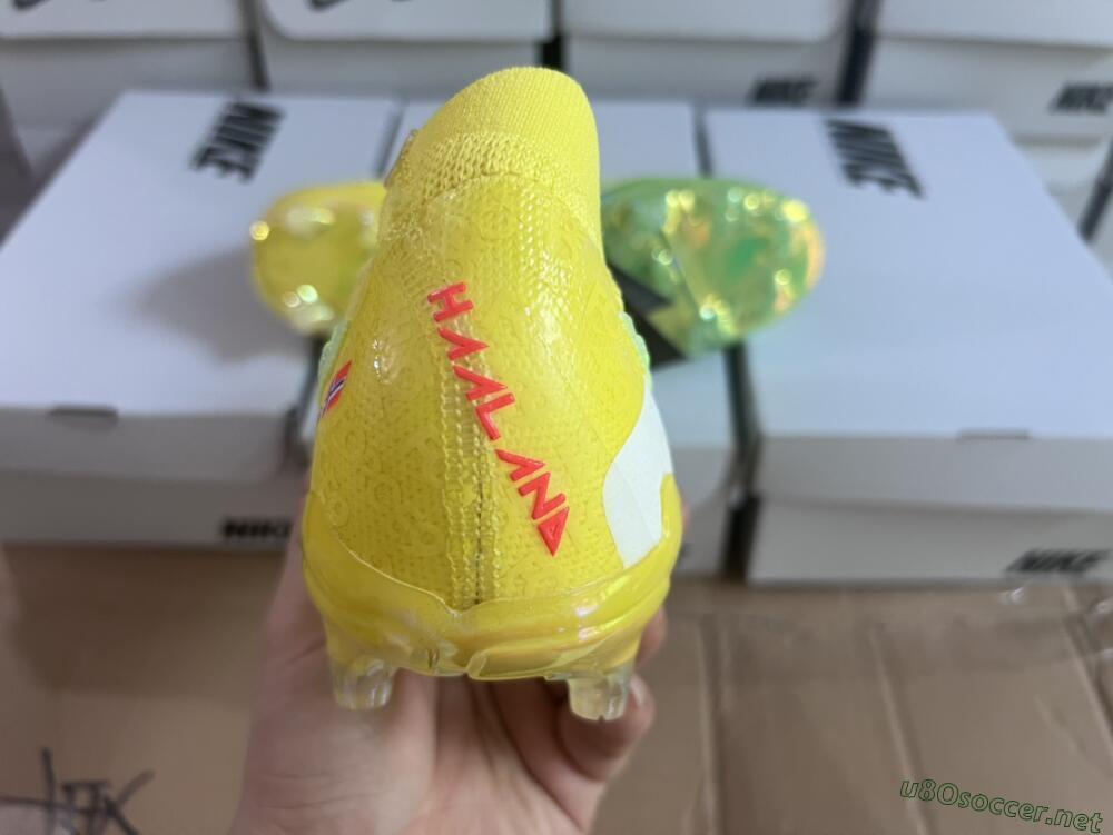 Unisex Nike Phantom GX Elite FG Football Boots - Yellow/Green/Black/Red