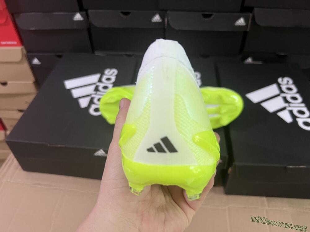 Men's Adidas X Speedportal.1 FG Football Boots - Green/Black/White