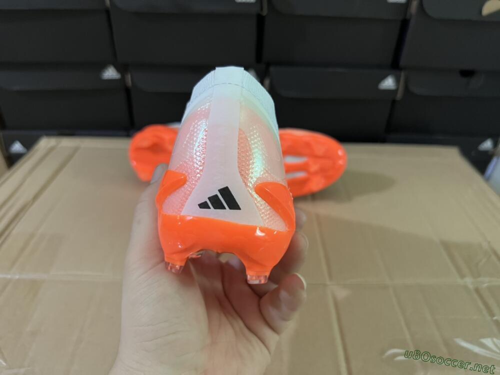 Men's Adidas X Crazyfast.1 FG Football Boots - White/Red/Black