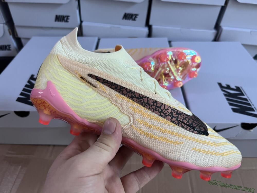 Men's Nike Phantom GX Elite FG Football Boots - Orange/Black