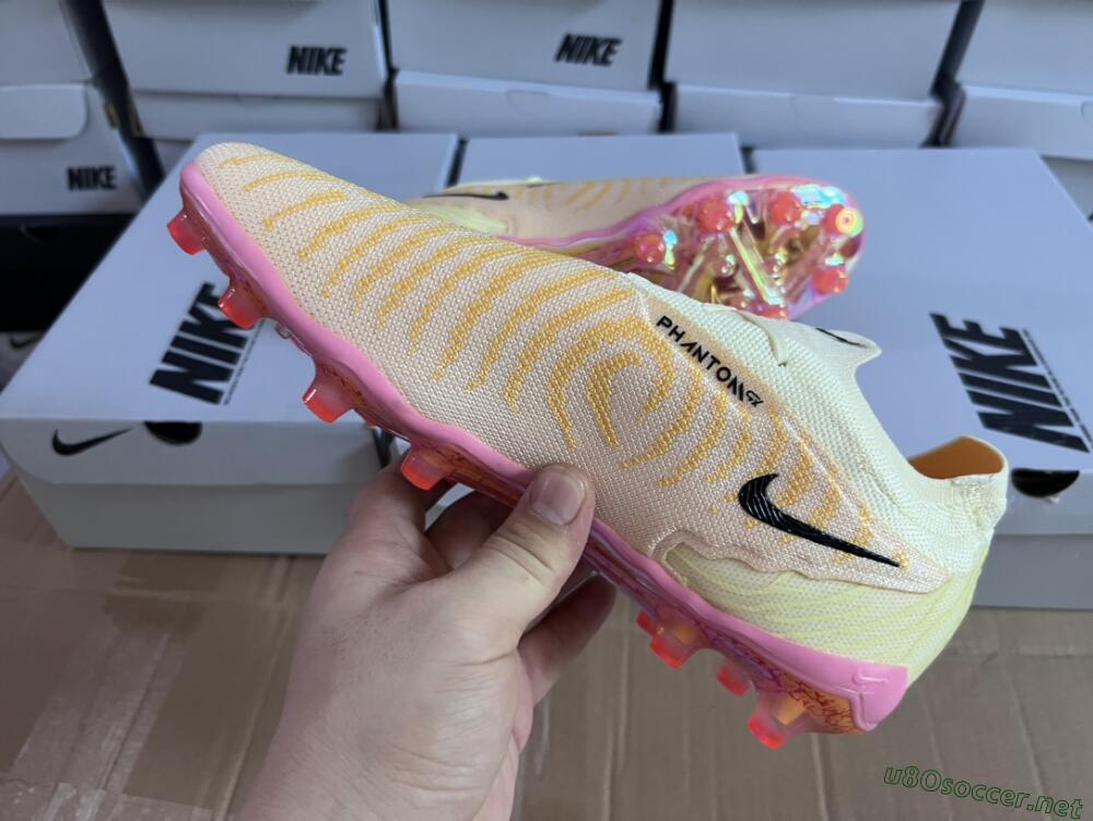 Men's Nike Phantom GX Elite FG Football Boots - Orange/Black