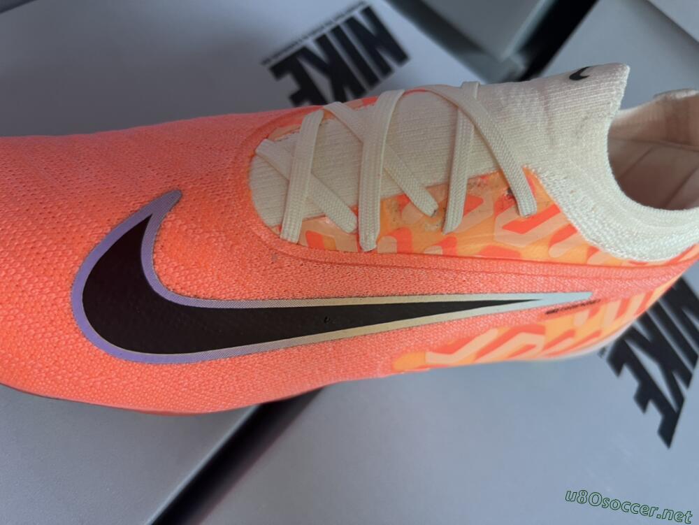 Men's Nike Phantom GX Elite FG Football Boots - Orange/Black/Sliver