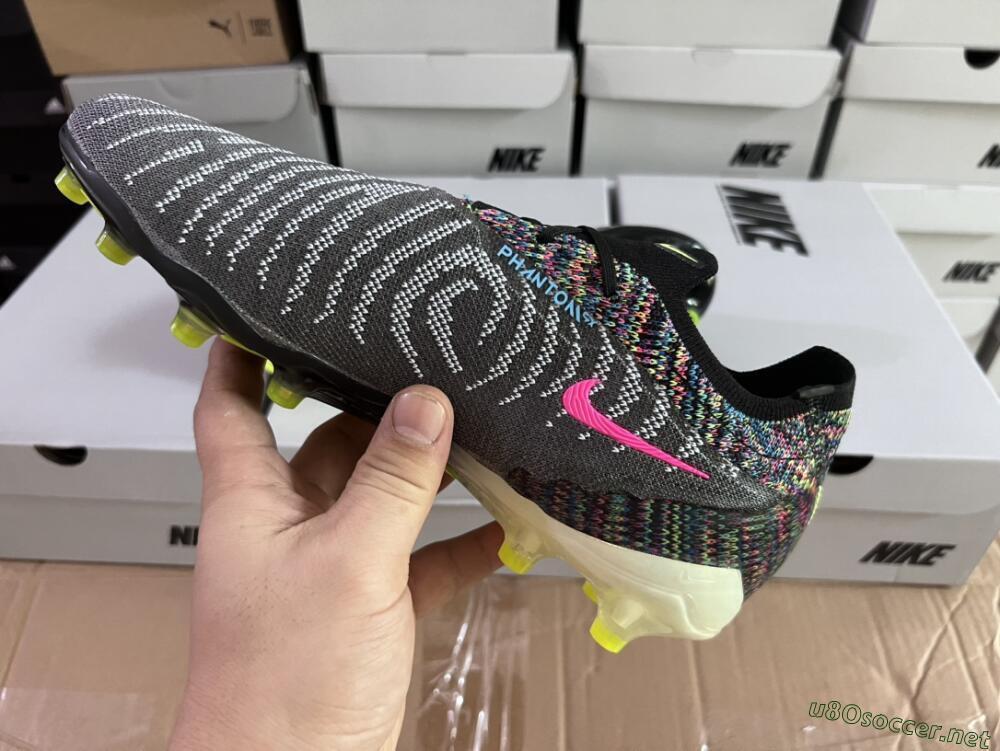 Men's Nike Phantom GX Elite AG Football Boots - Grey/Green