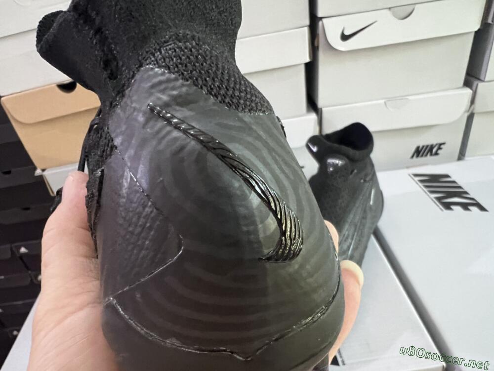 Unisex Nike Phantom GX Elite DF Link FG Football Boots - Black/White/Black