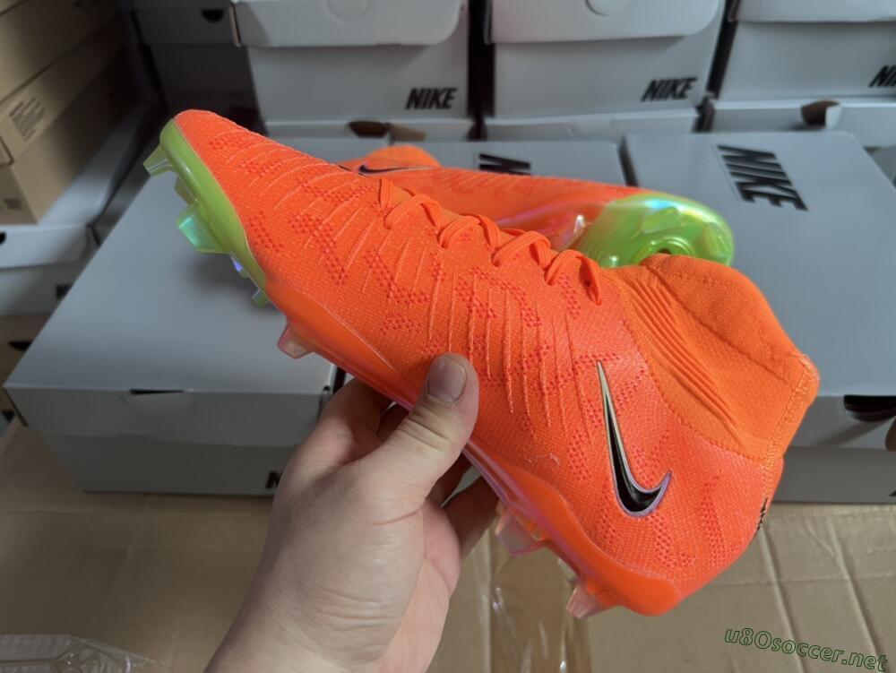 Men's Nike Phantom Luna Elite FG Football Boots - Orange/Black/Green