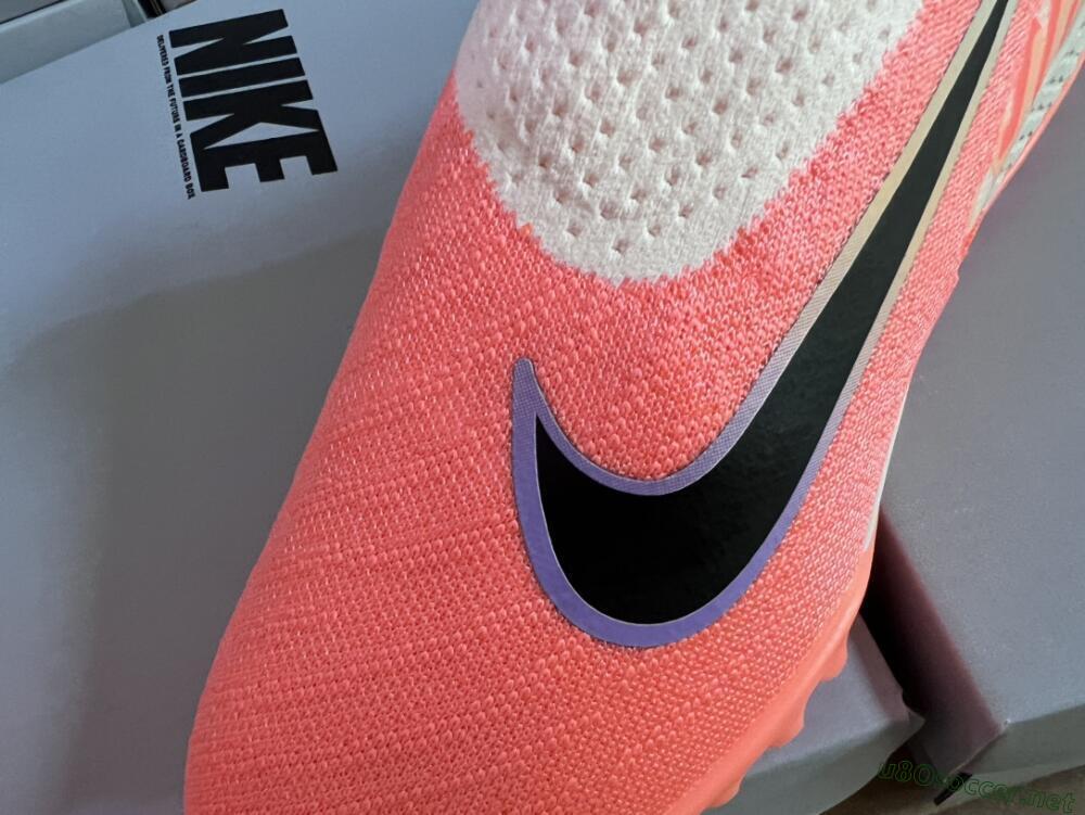 Unisex Nike Phantom GX Elite DF Link TF Football Shoes - Orange/Black/Pink