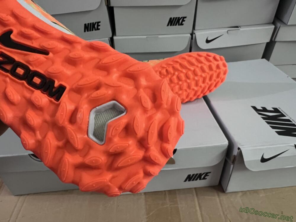 Men's Nike Air Zoom Mercurial Superfly 15 Elite TF Football Shoes - Yellow/Orange/Black