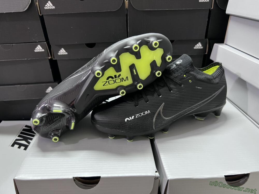 Unisex Nike Air Zoom Mercurial Vapor 15 Elite AG Football Boots - Black