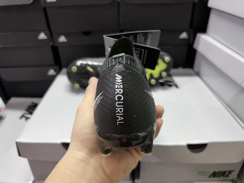 Unisex Nike Air Zoom Mercurial Vapor 15 Elite AG Football Boots - Black