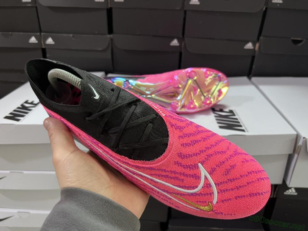 Men's Nike Phantom GX Elite FG Football Boots - Pink/Black