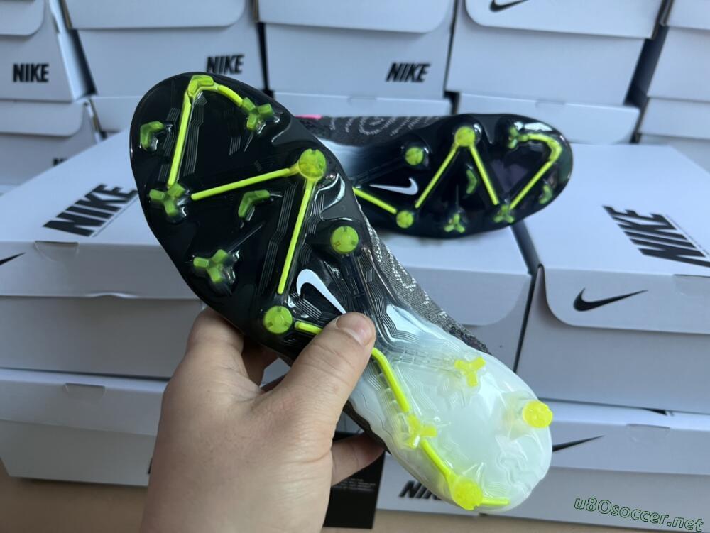 Men's Nike Phantom GX Elite DF FG Football Boots - Black/Rainbow