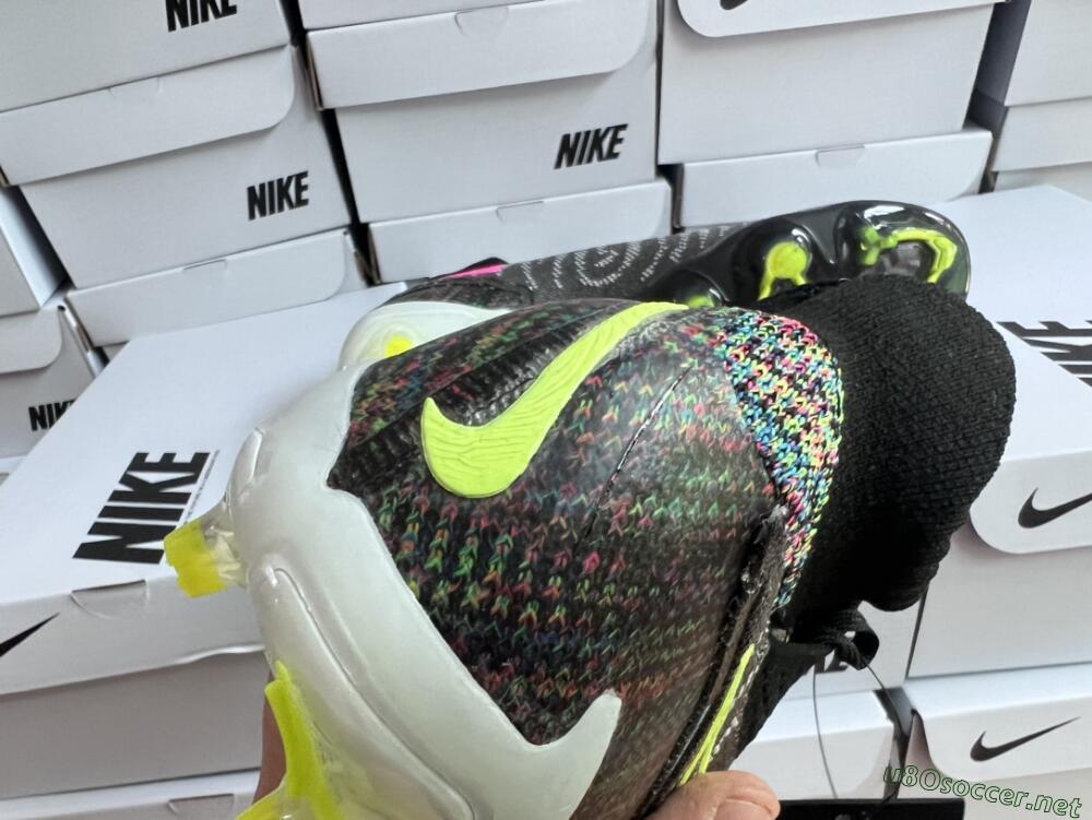 Men's Nike Phantom GX Elite DF FG Football Boots - Black/Rainbow