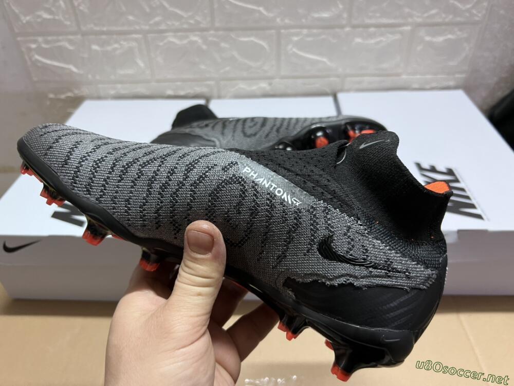 Men's Nike Phantom GX Elite DF FG Football Boots - Black/White