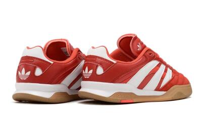 Unisex Adidas Predator Mundial IC Football Shoes - Red/White/Brown