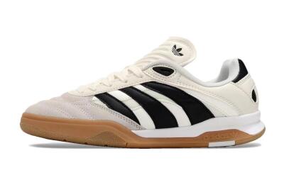 Unisex Adidas Predator Mundial IC Football Shoes - Beige/Black/Brown