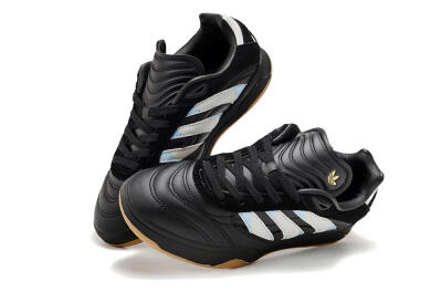 Unisex Adidas Predator Mundial IC Football Shoes - Black/White/Blue