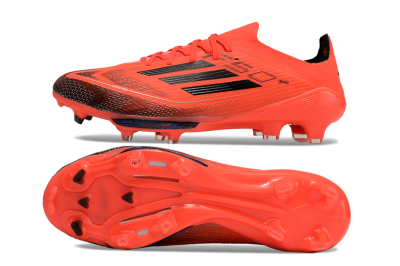 Men's Adidas F50 Lightstrike Pro FG Football Boots - Red/Black/White