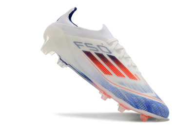 Men's Adidas F50 Elite FG Football Boots - Blue/Red/Beige