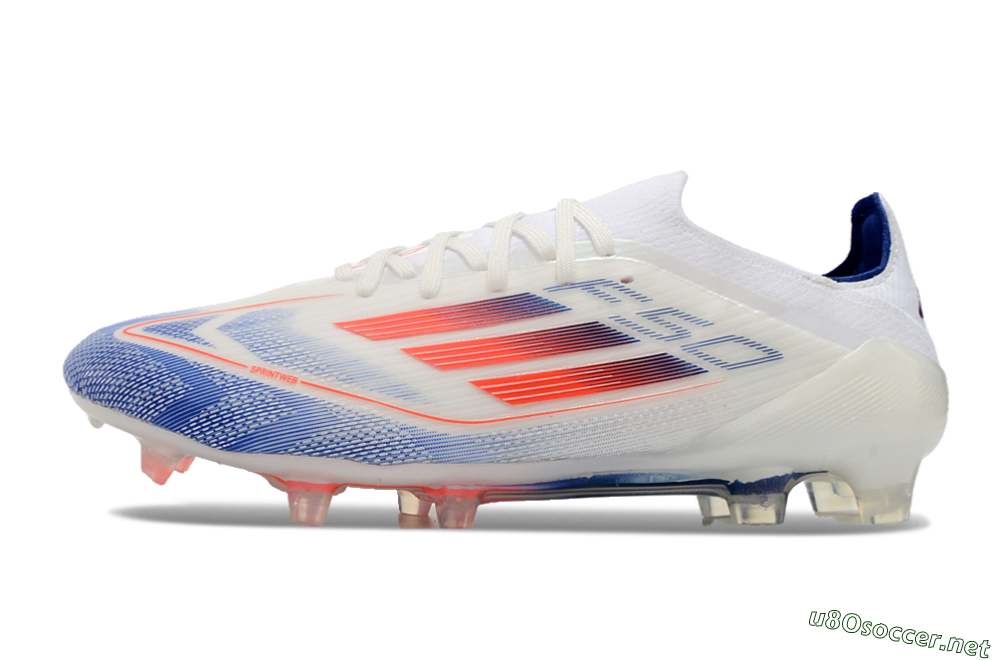 Men's Adidas F50 Elite FG Football Boots - Blue/Red/Beige 0