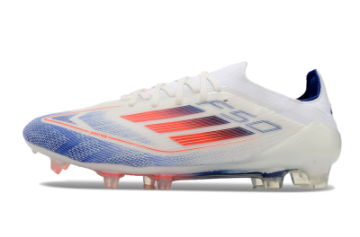 Men's Adidas F50 Elite FG Football Boots - Blue/Red/Beige