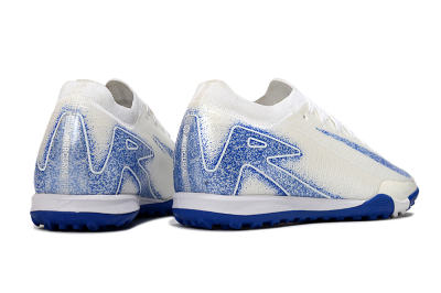 Men's Nike Air Zoom Mercurial Vapor 16 Elit TF Football Shoes - White/Racer Blue