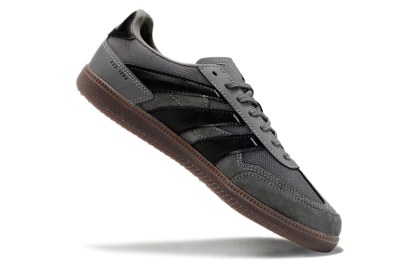 Men's Adidas Predator 24 League Low IC Football Shoes - Grey/Black/Brown