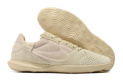 Men's Nike Street Gato IC Football Shoes - Beige/Beige