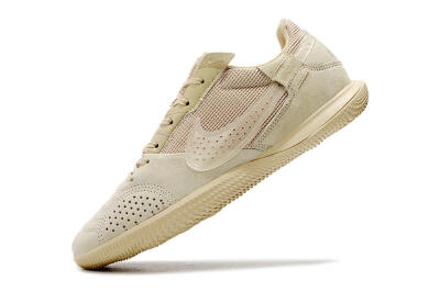 Men's Nike Street Gato IC Football Shoes - Beige/Beige